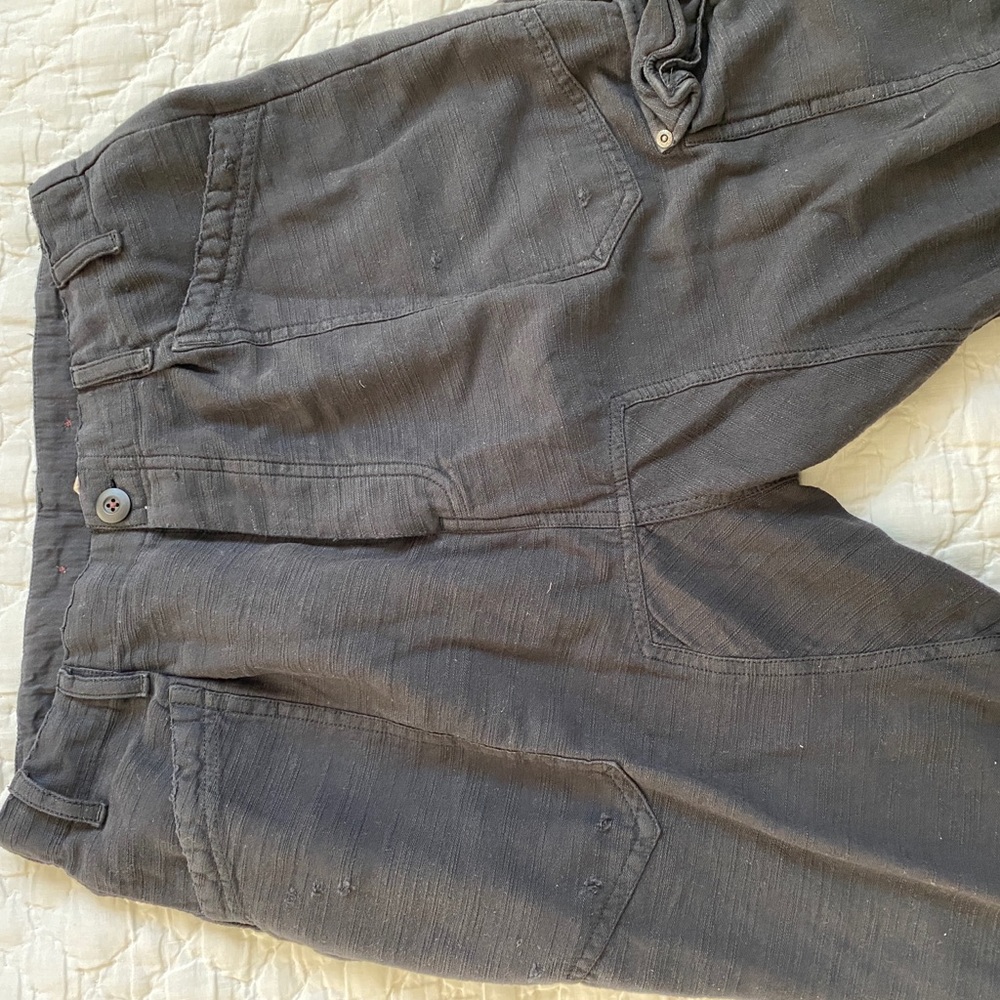 Free People black cargo pants